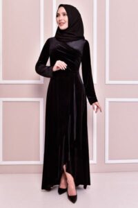 Kadife elbise modelleri 2022
