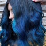 mavi saç rengi tonları