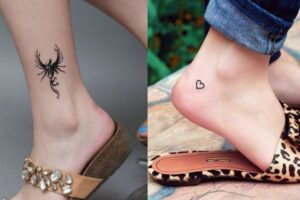 En güzel ayak bileği dövme modelleri